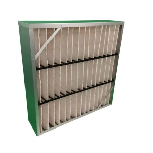 FRESH Industrial HVAC Air Intake Filter Element Aluminum Frame Laminated Metal Mesh Non woven Pleated Box Pre Filter 5m