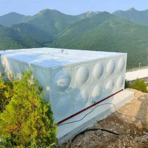 FRP Pressure Vessel Water Tank for Softener Filtration and Industrial Water Treatment