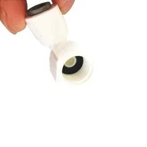 Factory 1 4 RO Tubing Connector RO Water Filter Male Female Connect Quick Fittings 90 Degree Water Line Fittings