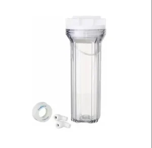 Factory 10 Inch Flow Bottle Front Filter Impurity Water Filter Prefilter Housing for Tap Water