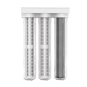 Factory 20-Inch Manual Plastic Eco-Friendly Whole-House Outdoor Water Filter, 1-Stage 3000L Sediment Algae Filter