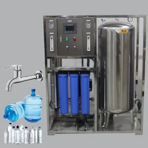Factory 500L/H 3200GPD Reverse Osmosis Water Filter System in Container for Irrigation and Rust Prevention