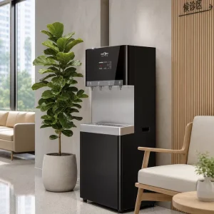 Factory Commercial Vertical Electric Reverse Osmosis Water Purifier Smart Touch Hot Cold Pure Water Dispenser Machine