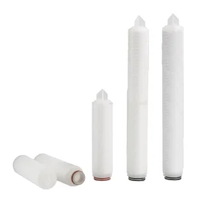 Factory Customized 1 Micron Hot melt Welded Adhesive Free PP Filter Cartridge for Drinking Water Treatment Equipment