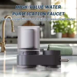 Factory Direct 120L/H Flow Rate Eco-Friendly Easy Installation Plastic Faucet Tap Water Filter