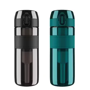 Factory Direct 500ml BPA-Free Water Filter Sport Bottle Camping Purifier Outdoor Tritan Water Bottle with Filter