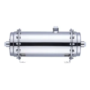 Factory Direct Brushed Oil-Coated Stainless Steel Central Water Purifier Stage 1 Filtration High Flow