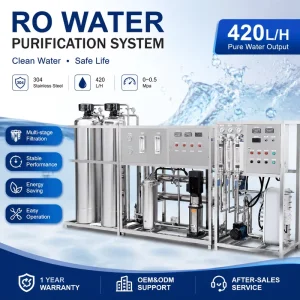 Factory Direct Commercial Reverse Osmosis Electrodeionization Water Treatment System for Chemical Production