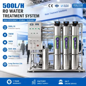 Factory Direct Industrial Wastewater Treatment Equipment, 2T/H, SUS304, for Sewage Recycling