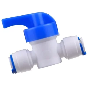 Factory Direct Sale 3 8 Ball Valve Water Filter Pressure Valve RO Water Filter Spare Parts Quick Connect Fittings