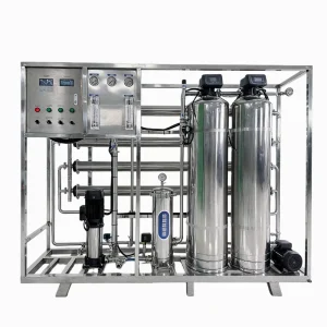 Factory Direct Sales All Stainless Steel 1000L H Water Filter System with PLC & Pump Reverse Osmosis for Groundwater Well Water