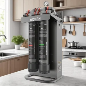 Factory Direct Supply 1000G Electric RO Water Filter Purifier System Under Sink Commercial Hotel Household Use 3 Stage
