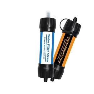 Factory Direct Supply Ultrafiltration Membrane Portable Outdoor Water Purification Straw Direct Drinking Reusable BPA Free
