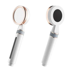 Factory Direct Thermostatic Hand Shower 3 Function PP Cotton Filter with Massage Feature ABS Plastic for Bathroom Use