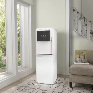 Factory Direct Three-Button Top Loading Compressor Hot Cold Water Dispenser, Freestanding Water Cooler
