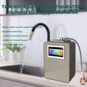 Factory Hot Selling Alkaline Water Ionizer Hydrogen Machine Hydrogen Water Generator Ionizer Machine Water Purifiers