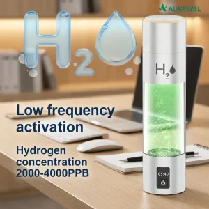 Factory Hydrogen Rich Water Bottle Generator Low Frequency Activation 270ML 2000ppb 4000ppb Portable