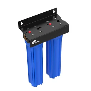 Factory Outdoor Household Manual 20 Inch 0.5 Micron Filtration 3000 GPD Flow Rate Blue Bottle Front Filter Impurity