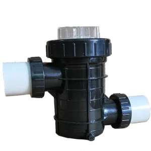 Factory Plastic Swimming Pool Hair Collector Filter with Basket Eco Friendly 50mm Port Size Prefilter for Pool Pump