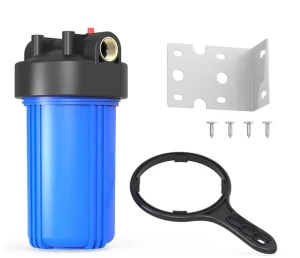 Factory Price 10 Inch 20 Inch Large Blue Food Grade PP Reverse Osmosis Pressure Vessel Water Filter Housing with 1 Year Warranty
