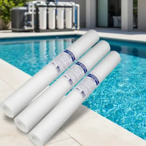 Factory Price 20 Micron PP Melt Blown Filter Cartridge for Swimming Pool Circulating Water Filtration