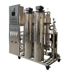Factory Price Direct High Efficiency Double Pass Reverse Osmosis Equipment 2000L/H Water Treatment Machine