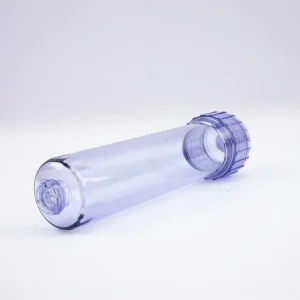 Factory Price Food Grade Plastic 10 Inch Transparent Home Drinking Water Filter Housing