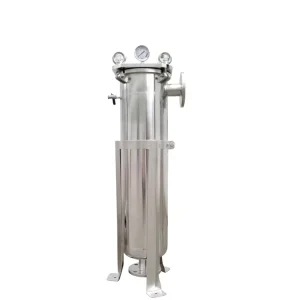 Factory Price SUS304 316 60 Micron Stainless Steel Pressure Vessel Filter Bags Water Filter Housing 500 20000L H Flow Rate for