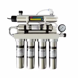 Factory Price UF Water Filters Household 6 Stages 304 Stainless Steel Ultra Filtration Water Purifier with UV Lamp
