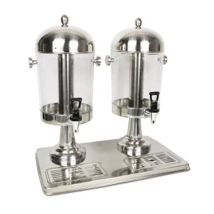 Factory SUS Juice Dispenser Restaurant Hotel Catering Buffet Party Tower Beverage Dispenser With Tap