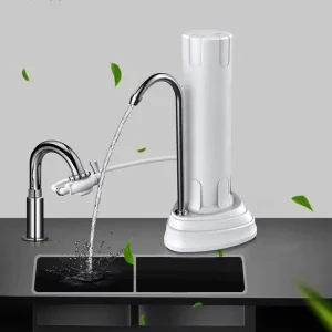 Factory Single Countertop Desktop Direct Drinking Water Purifier Filter With Ceramic Cartridge Purificador De Agua Home
