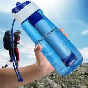 Factory Supplier Price Portable Ultrafiltration Drinking Water Filter Drink Bottles for Outdoor Sport