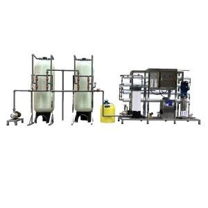 Factory Supplies 2000L H High salt Brackish Water Equipment Borehole Water Reverse Osmosis Desalination Filtration Machinery