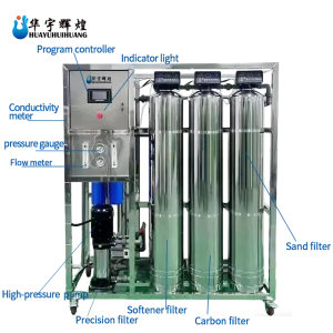 Factory Supply 3 Ton per Hour Reverse Osmosis Water Purification and Filter System for Villas and Resorts