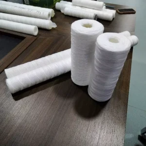 Factory Supply PP Wire wound Filter element Absorbent Cotton Yarn for Water Treatment Machinery