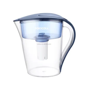 Factory Supply Portable Purifier Jug Alkaline Ionized Regular Water Pitcher with Filter Removes Chlorine Heavy Metals