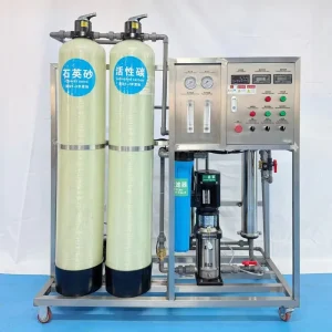 Factory-direct Ionized Water Treatment Equipment 220V Pure Water Reverse Osmosis System with Pump