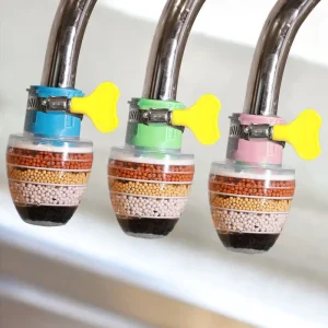 Faucet Anti splash Head Tap Shower Water Saving Filter Nozzle Rotatable Filter Nozzle Mouth