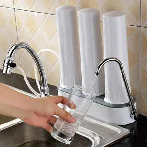 Faucet Filter Faucet Water Filter Desktop Kitchen 3 Stages Desktop Water Purifier Filter System Purificador De Agua