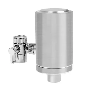 Faucet Mounted Water Filter Purifier Stainless Steel Countertop
