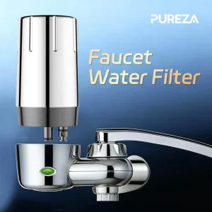 Faucet Water Filter Cartridges Stainless Steel Faucet Water Filter Replacement Compatible With FF 100 3631 & 36312