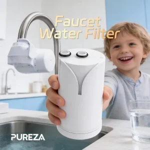 Faucet Water Filter Compatible with B-RITA On Tap Filtration System 160 Gallons 4 Months Life Kitchen Water Purification Faucet