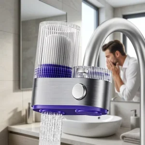 Faucet Water Filter & Purifier Plastic Household Activated Carbon Removes Chlorine and Chloramine Removes Lead