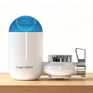 Faucet Water Purifier Blue Transparent Design Faucet Water Filter Tap Water Filter
