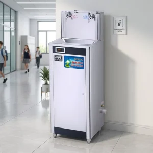 Fenghao Stainless Steel Drinking Water Fountain Electric Hot Cold Commercial Freestanding Water Dispenser for Public