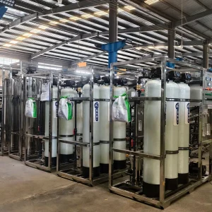 Fiberglass 500LPH RO Water Filter System Reverse Osmosis Machine Pressure Vessel