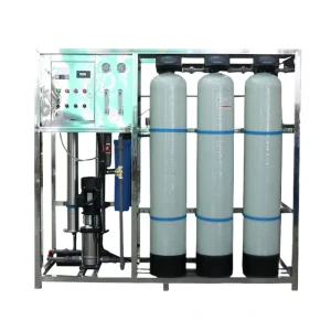 Fiberglass Material Reverse Osmosis Equipment High Water Treatment Machine Guangdong Large Plant Use