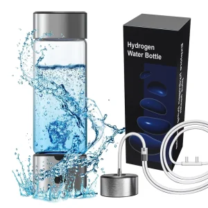 Fifth Generation AB H267 Electric Hydrogen rich Water Cup Two in one Electrolytic Hydrogen Generator High Borosilicate Household