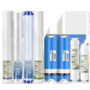Filter Cartridge Housing Reverse Osmosis RO Membrane Manual 5 Stage Water Free Spare Parts Onsite Installation