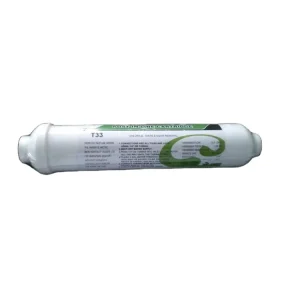 Filter Cartridge T33 Reverse Osmosis Filter Post Carbon Activated Carbon Filter Water Support CTO 10 20 for Water Treatment